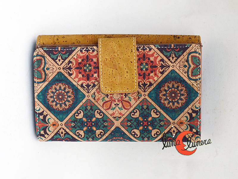 Billeteras Para Hombre Cartera De Corcho Vegana Para Hombres RFID,  Ranuras, Sostenible Y Elegante Regalos Hombre