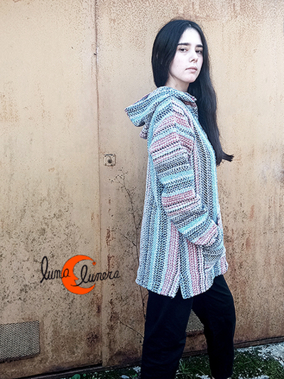 Poncho unisex tallas S, M y L.