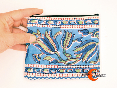 Monederos, carteras con cremallera grande.