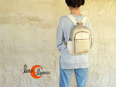 Mochilas de algodón, super livianas y cómodas