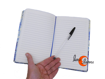 Libreta grande de papel con tapas duras con cuadros de Van Gogh