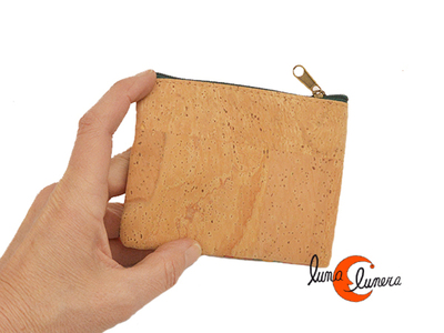 Monedero de corcho
