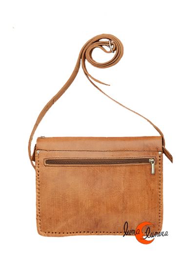 Bolso de bandolera de piel de Marruecos