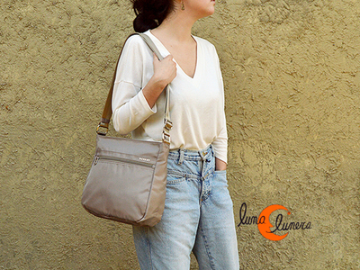 Bolso grande impermeable con bolsillo antirrobo de seguridad