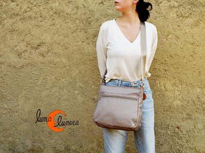 Bolso grande impermeable con bolsillo antirrobo de seguridad