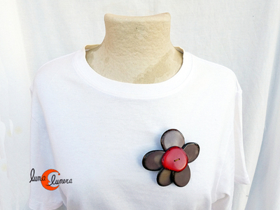 Muestra el modelo, los colores pueden ser diferentes al broche que está en venta.