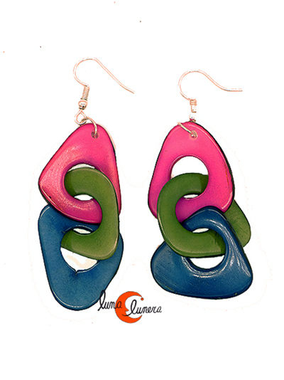 Pendientes de Tagua