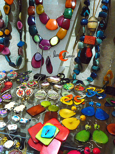 Bisuteria ecológica y artesanal de Tagua