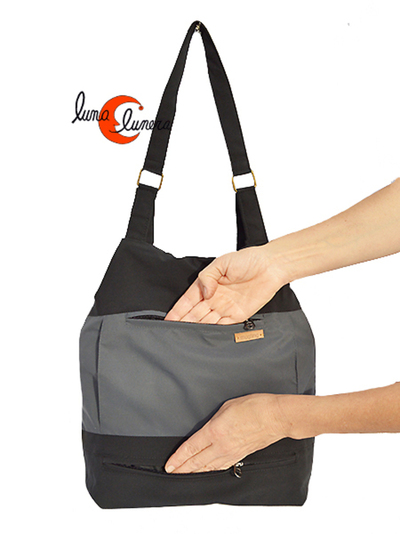 Esta imagen muestra el modelo, los colores pueden no coincidir con la mochila que está en venta.