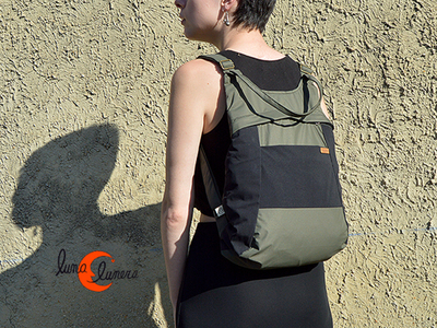 Esta imagen muestra el modelo, los colores pueden no coincidir con la mochila que está en venta.