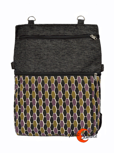Mochila boslo de tela. Se enseña el modelo, los colores pueden no coincidir con la mochila en venta