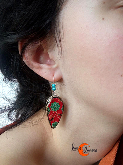 Se enseña el modelo y el tamaño, los colores pueden variar del pendiente que está en venta