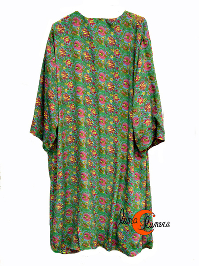 Kimono de seda reversible
