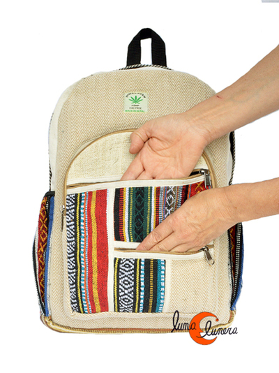 Se muestra el modelo y el tamaño, los colores pueden no coincidir con la mochila que está en venta.
