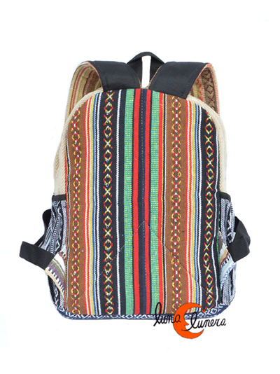 Se muestra el modelo y el tamaño, los colores pueden no coincidir con la mochila que está en venta