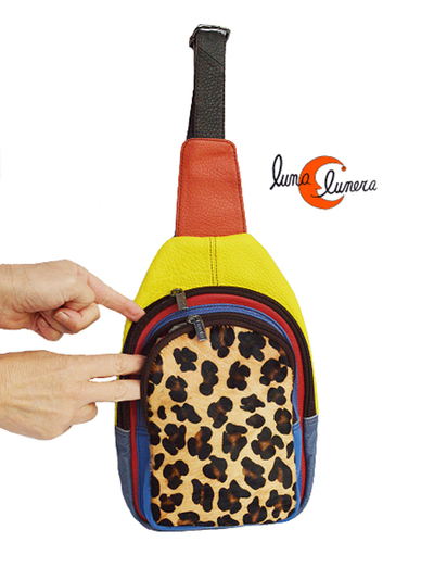 Esta fotografía enseña el modelo, los colores pueden ser distintos al bolso que está en venta.