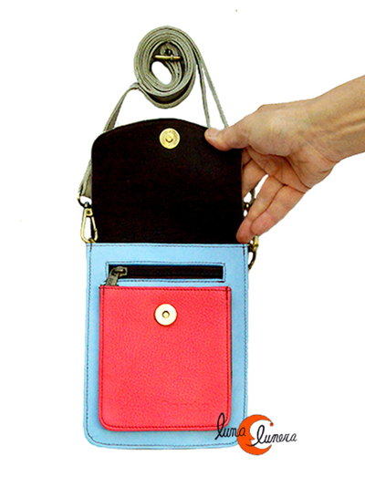 Esta foto enseña el modelo, los colores pueden no coincidir con el bolsos que está en venta.