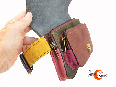 Los colores pueden ser diferentes a la riñonera que está en venta. Pregunte por wassap.