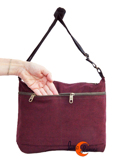 Esta imágen enseña el modelo, los colores pueden ser distintos al bolso que está en venta