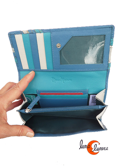 Esta imágen enseña el modelo, los colores pueden ser diferentes al monedero que está en venta