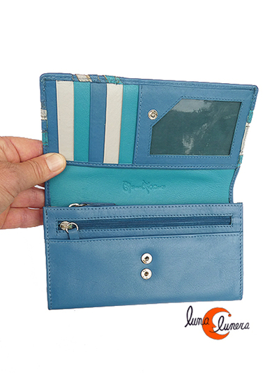 Esta imágen enseña el modelo, los colores pueden ser diferentes al monedero que está en venta