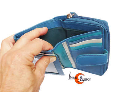 Esta imágen enseña el modelo, los colores pueden ser diferentes a la cartera que está en venta