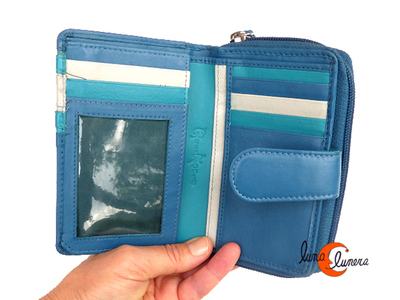 Esta imágen enseña el modelo, los colores pueden ser diferentes a la cartera que está en venta