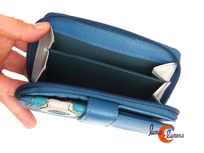 Esta imágen enseña el modelo, los colores pueden ser diferentes a la cartera que está en venta