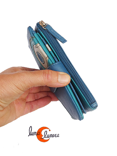 Esta imágen enseña el modelo, los colores pueden ser diferentes a la cartera que está en venta