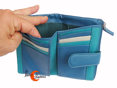 Esta imágen enseña el modelo, los colores pueden ser diferentes a la cartera que está en venta