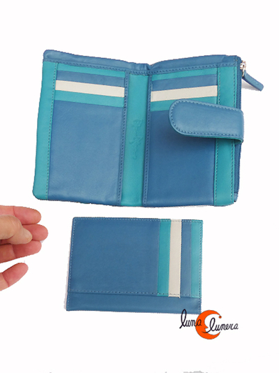 Esta imágen enseña el modelo, los colores pueden ser diferentes a la cartera que está en venta