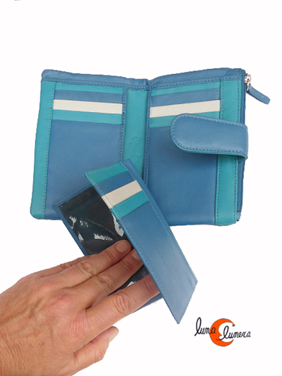 Esta imágen enseña el modelo, los colores pueden ser diferentes a la cartera que está en venta