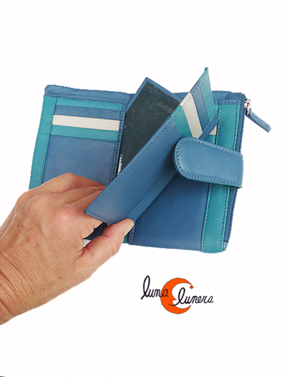 Esta imágen enseña el modelo, los colores pueden ser diferentes a la cartera que está en venta