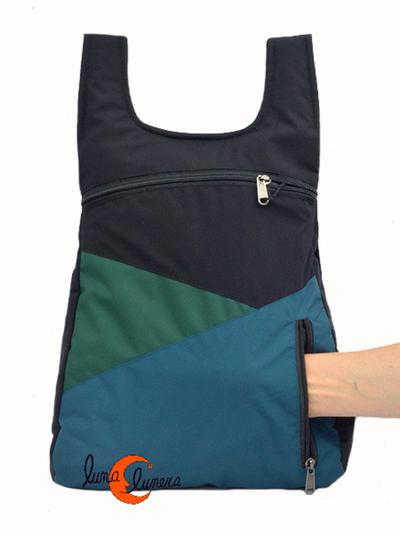 Esta imagen enseña el modelo, los colores pueden ser diferentes a la mochila que está en venta