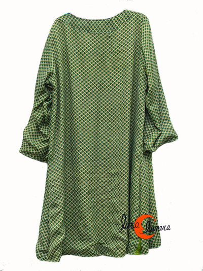 Kimono imitación seda reversible.