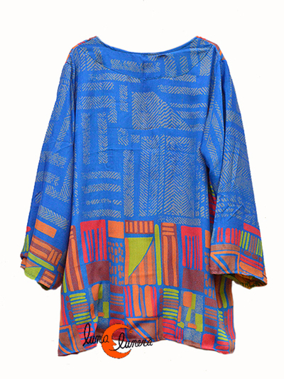 Kimonos cortos de imitación seda de India