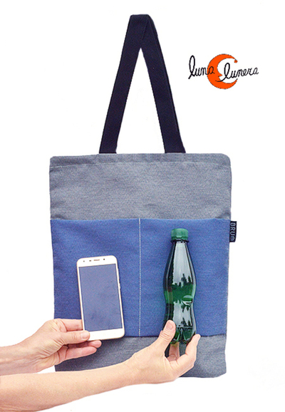 Esta imagen enseña el modelo, los colores pueden ser diferentes al bolso que está en venta.