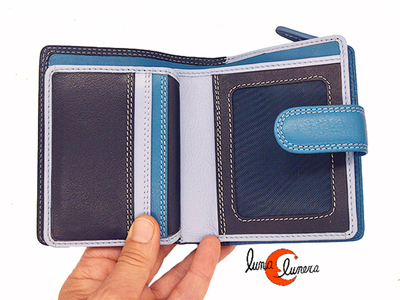 Esta foto enseña el modelo, los colores pueden no correspoder con la cartera que está en venta.