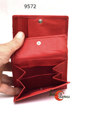 cartera monedero de piel