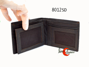Cartera billetera con espacio para tarjetas, credenciales y DN
