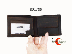 Cartera billetera con tarjetero y monedero interior