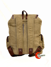 Mochila grande loneta gruesa