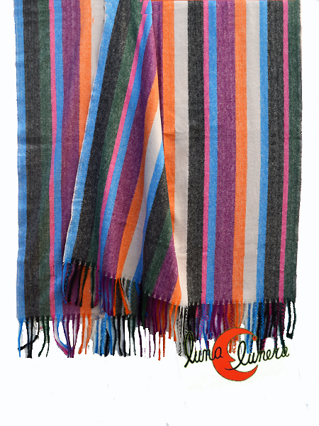 bufanda de colores