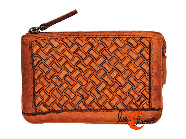 MATADOR® Monedero Pequeño 561 Con Solapa De Cierre, Hunter Marrón