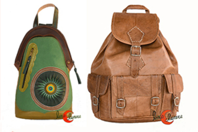 Nuestras mochilas de piel 