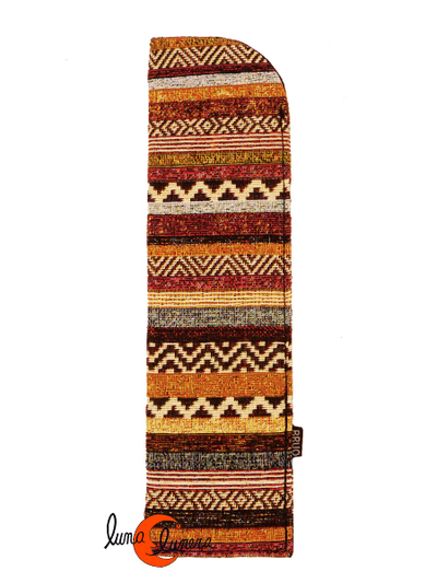 Fundas de tela para abanicos, Rayas.