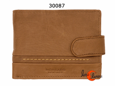 Morgado 30105, cartera de piel GRANDE con monedero.