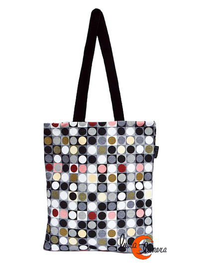 Bolsa TOTE BAG de tela de algodón Bruo. Pop.