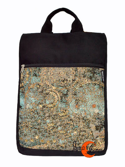 Mochilas de tela BRUO. Mochila grande tierra.