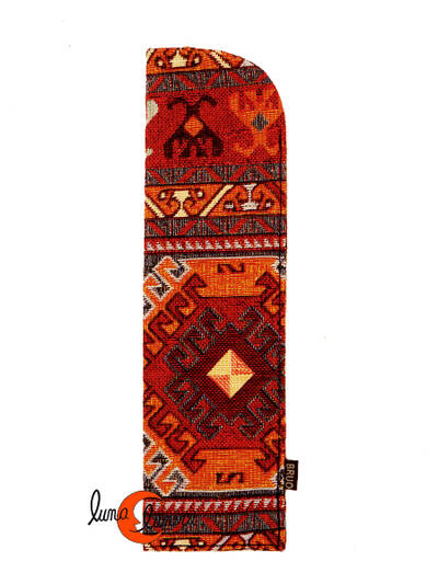 Fundas de tela para abanicos, Perú.